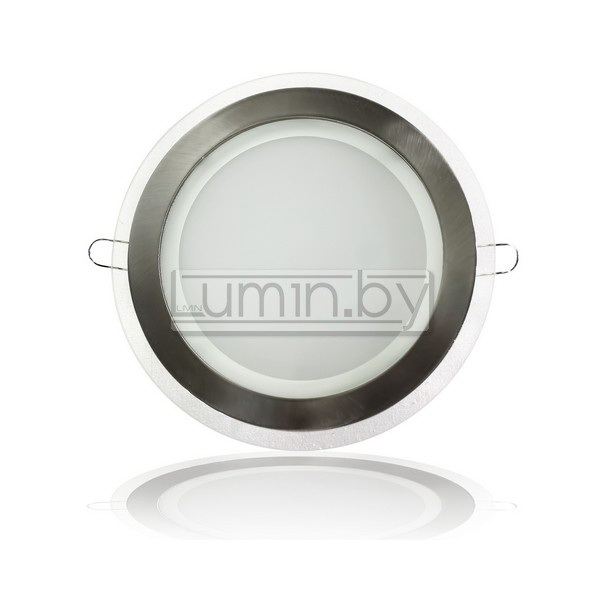 Светодиодная панель 12W 160x160mm, круг (стекло) Светодиодная панель 12W 160x160mm, круг (стекло)