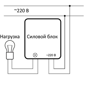 Схема подключения