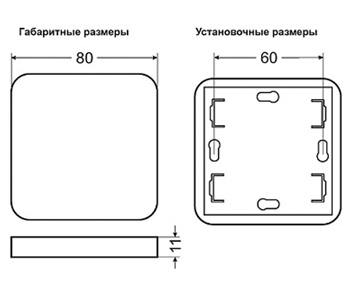 размеры