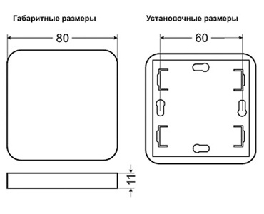 размеры