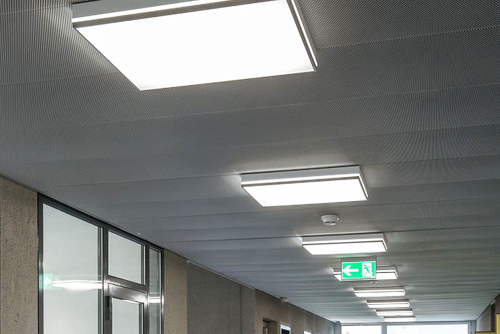 LED накладной светильник квадратный
