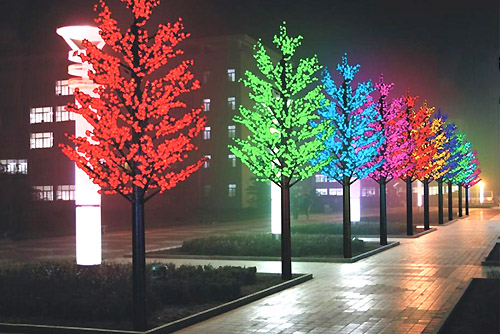 led дерево декоративное сакура клен светодиодные на деревья