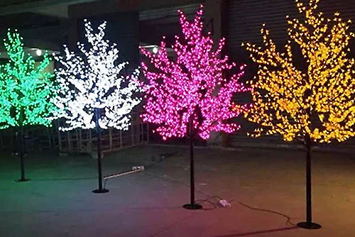светодиодные деревья led яблоня клен азалия уличные деревья световые деревья с подсветкой минск