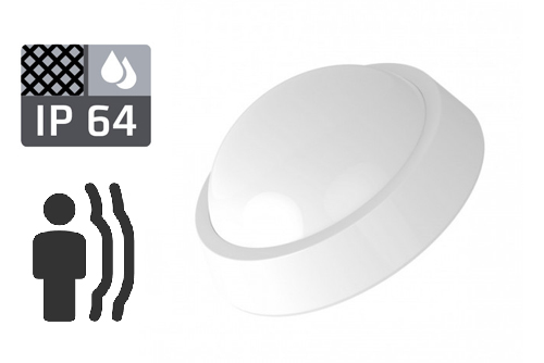 led светильник светодиодный с датчиками пылевлагозащитный движения освещения 