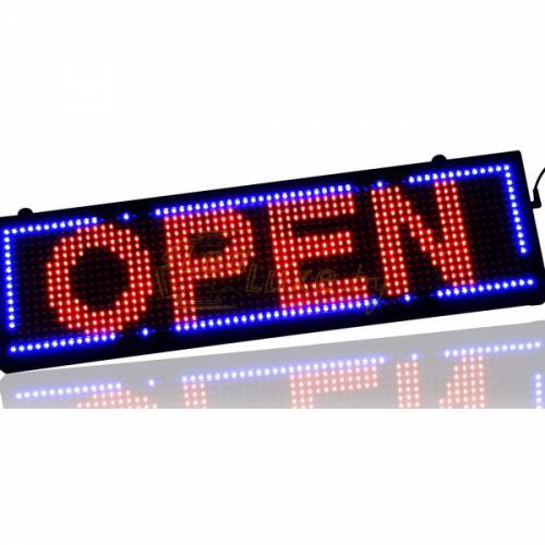 Светодиодный дисплей (бегущая строка), красного цвета , IP33 (70х20х5 см) Артикул: 22095