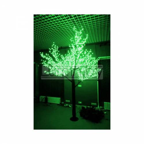 Светодиодное дерево Сакура 1,5м, IP54, 864 LED Зеленое свечение Артикул: 75908