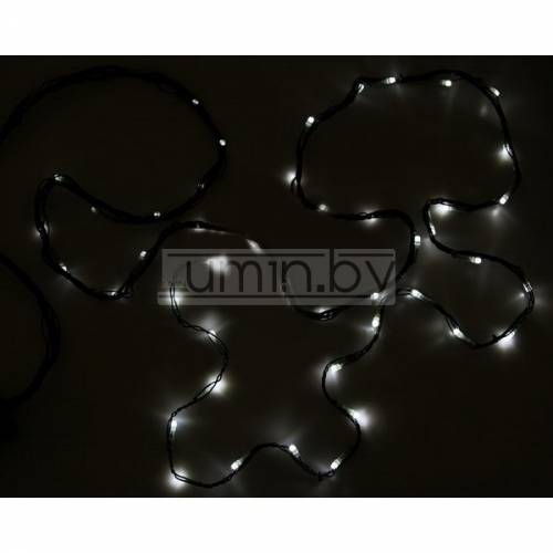 Светодиодная уличная гирлянда Метеор 4м, 60LED, 24V Артикул: 75562