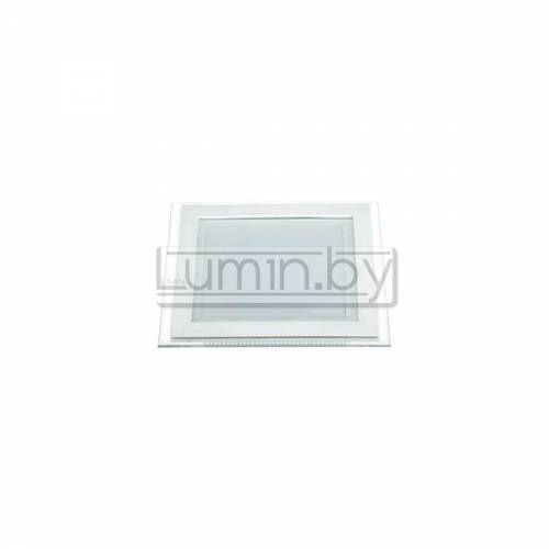 Светодиодная панель 12W: 160x160mm, квадрат (стекло) Артикул: 02810