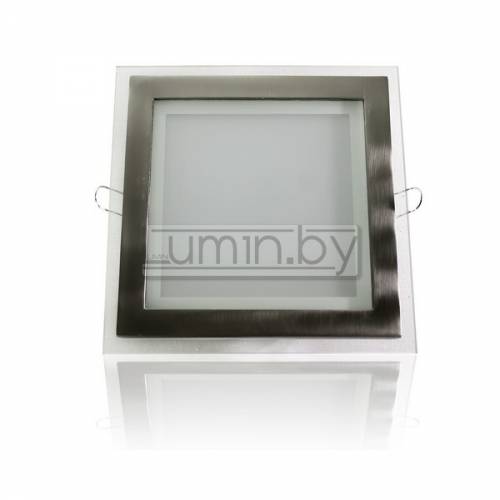 Светодиодная панель 15W: 200x200mm, квадрат (стекло) Артикул: 11735