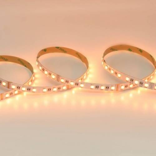 Открытая светодиодная MIX RGB WW-лента SMD 5050, IP33 (60 диодов на метр) LUX
