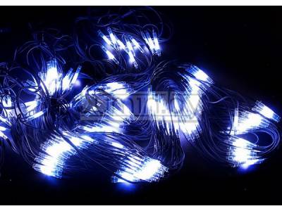 Гирлянда Чейзинг со светодинамикой, Сине-Белое свечение 2х4м, 540 LED Артикул: 75449