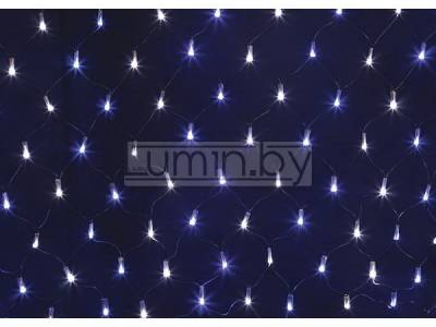 Светодиодная гирлянда Сеть сине-белое свечение 2,5х2,5м, 432 LED Артикул: 75439