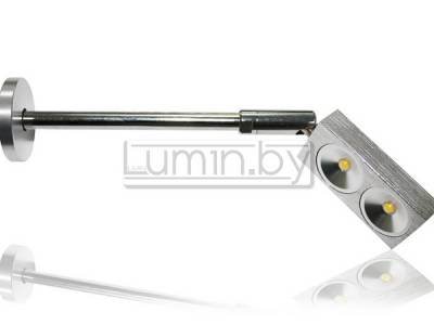Светодиодный светильник для витрин ML 2х1W Артикул: 92403