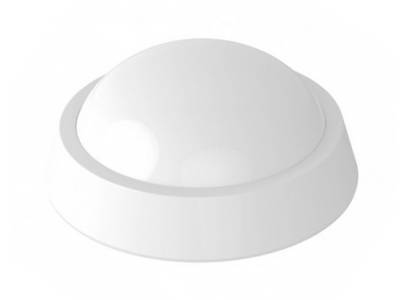 Светильник светодиодный пылевлагозащищенный с микроволновым датчиком движения и датчиком освещенности, круглый 10W, 4000 К, IP64