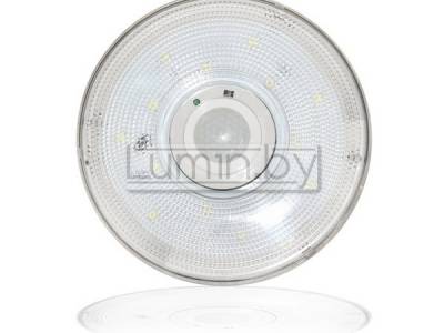 Светодиодный светильник с датчиком движения (220V, 6W, холодный, ЖКХ, IP40)