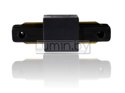 Соединитель прямой (белый, черный)